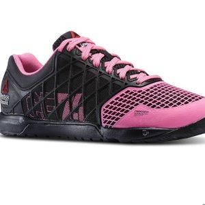 Pink and Black Crossfit Shoes